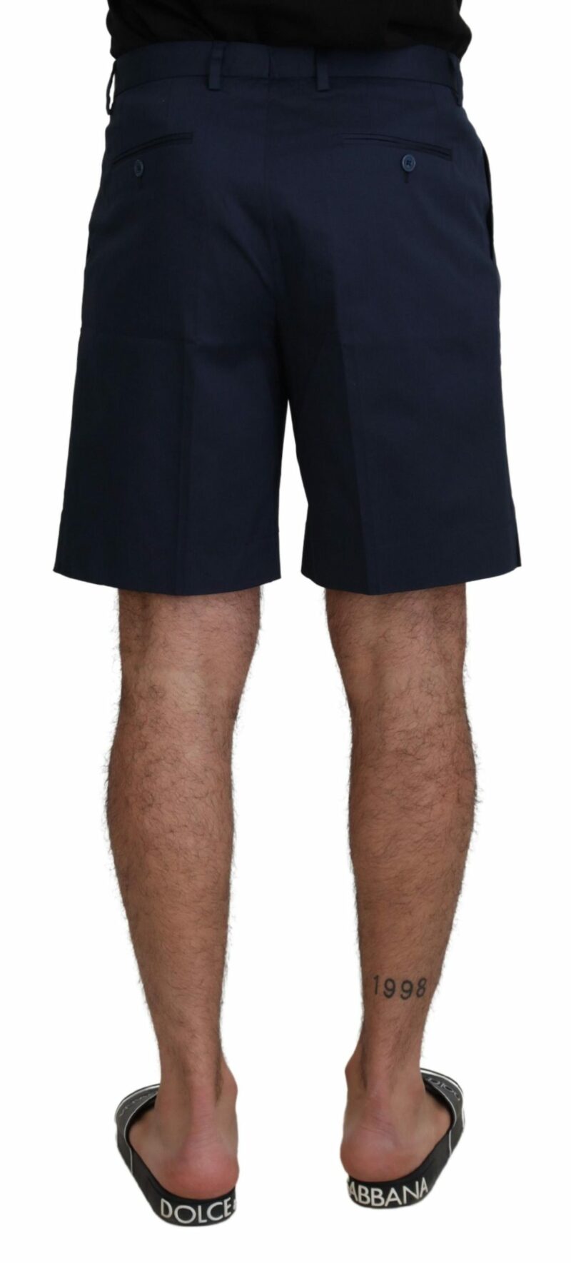 Dolce & Gabbana Elegant Blue Chino Shorts - Image 2