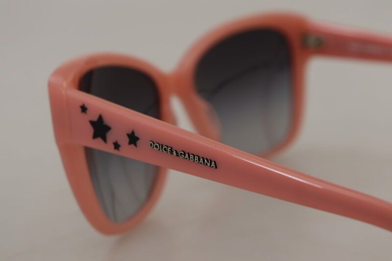 Dolce & Gabbana Elegant Pink Gradient Sunglasses - Image 6
