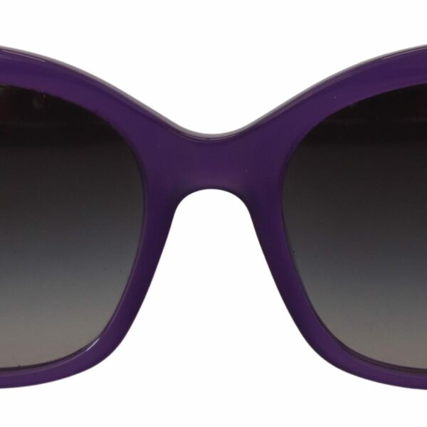 Dolce & Gabbana Elegant Purple Gradient Lens Sunglasses