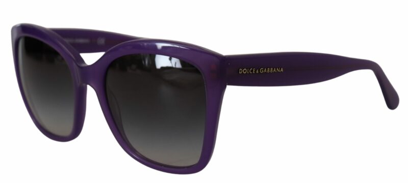 Dolce & Gabbana Elegant Purple Gradient Lens Sunglasses - Image 2