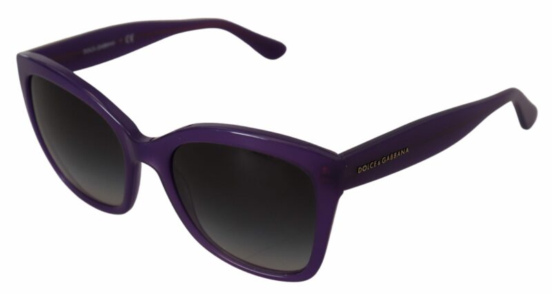 Dolce & Gabbana Elegant Purple Gradient Lens Sunglasses - Image 3