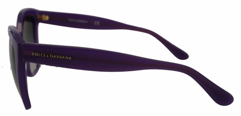 Dolce & Gabbana Elegant Purple Gradient Lens Sunglasses - Image 4