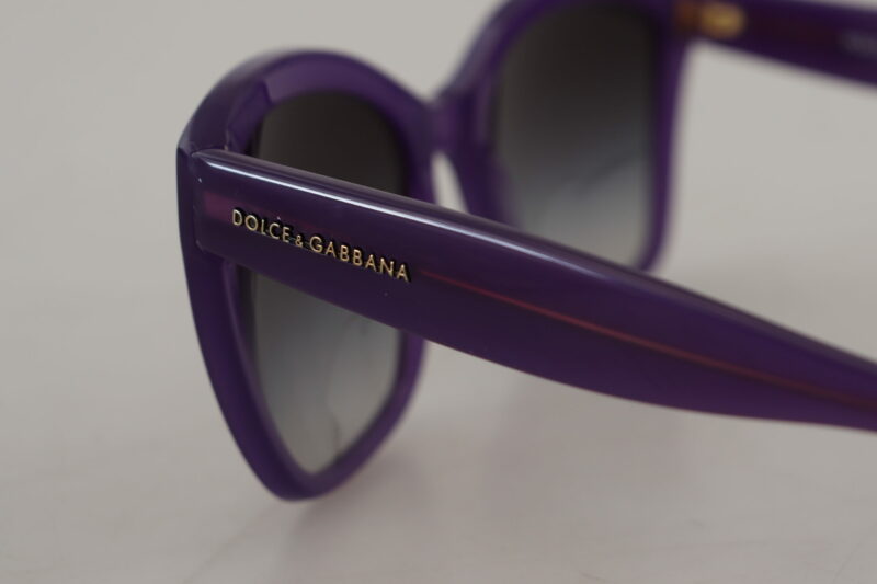 Dolce & Gabbana Elegant Purple Gradient Lens Sunglasses - Image 6