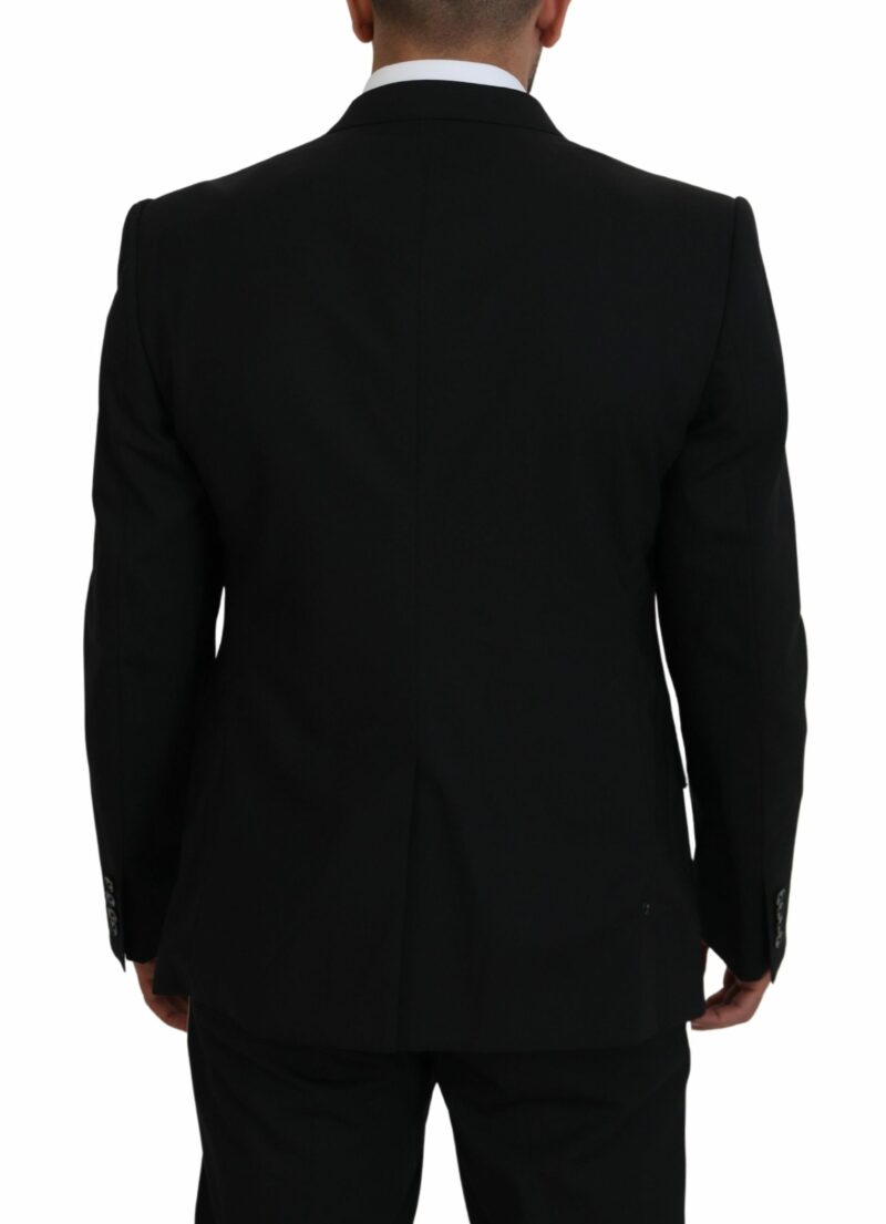 Dolce & Gabbana Sicilian Style Black Single Breasted Blazer - Image 3