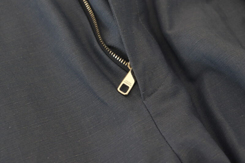 Dolce & Gabbana Elegant Blue Linen-Cotton Blend Trousers - Image 6