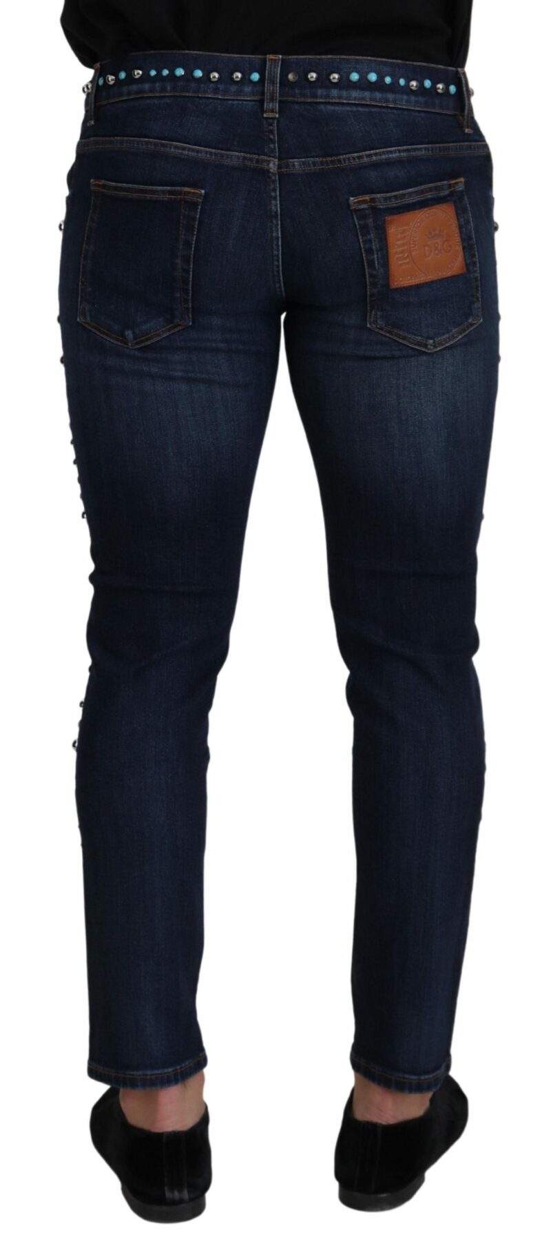 Dolce & Gabbana Studded Opulence Denim Jeans - Image 3