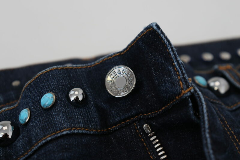 Dolce & Gabbana Studded Opulence Denim Jeans - Image 6