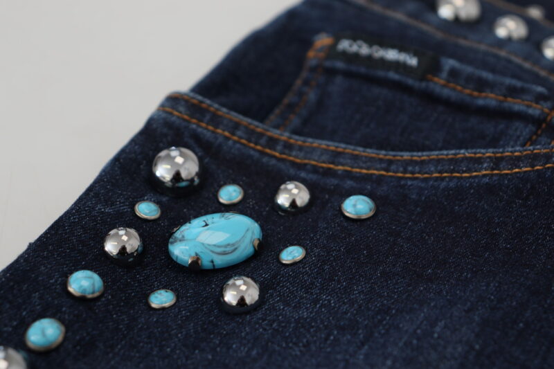 Dolce & Gabbana Studded Opulence Denim Jeans - Image 7
