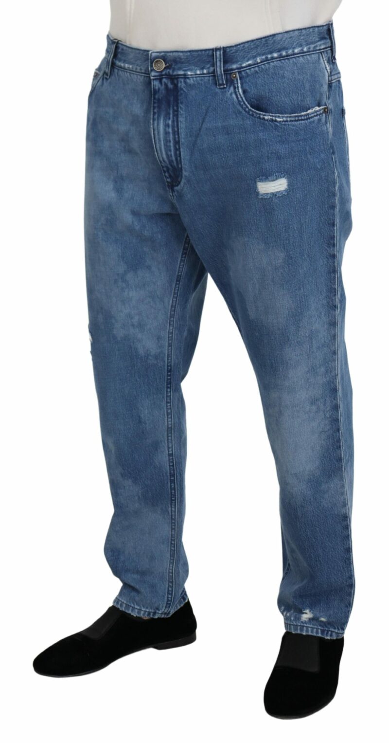 Dolce & Gabbana Elite Italian Denim Pants - Image 2