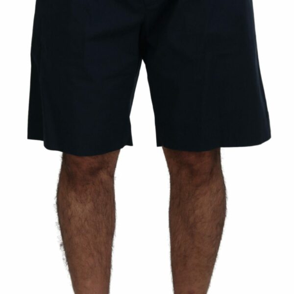 Dolce & Gabbana Elegant Blue Cotton Blend Shorts