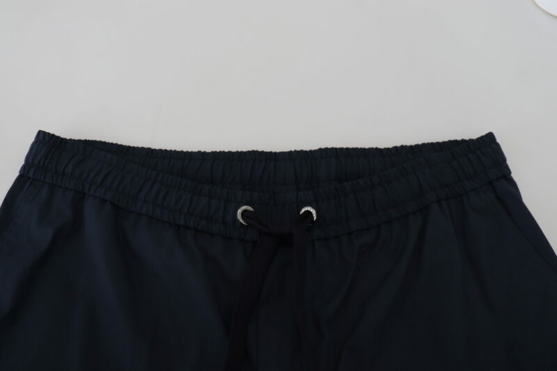 Dolce & Gabbana Elegant Blue Cotton Blend Shorts - Image 5