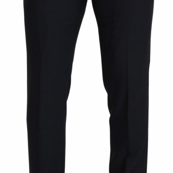 Dolce & Gabbana Elegant Black Wool Blend Trousers