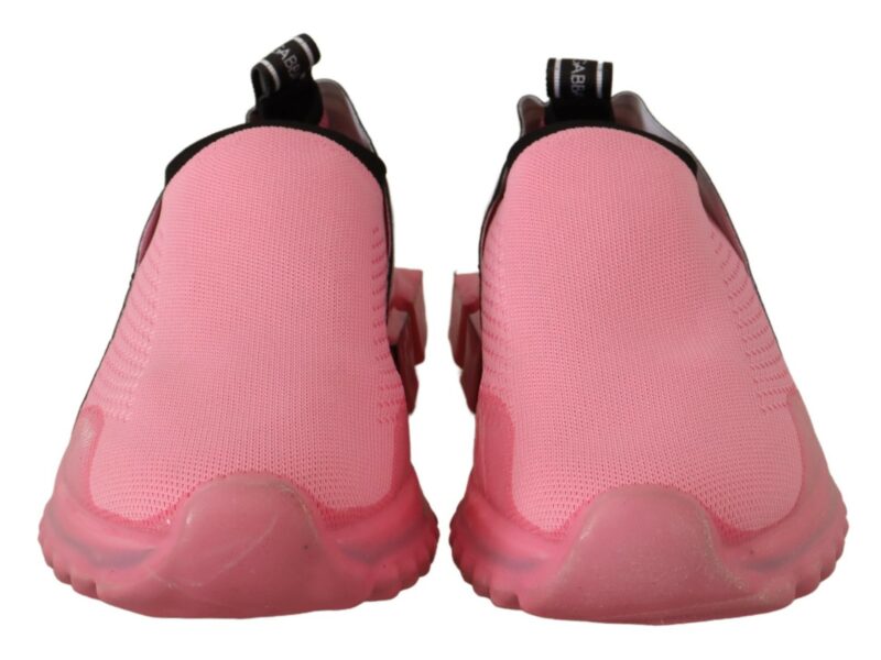 Dolce & Gabbana Chic Pink Sorrento Slip-On Sneakers - Image 6