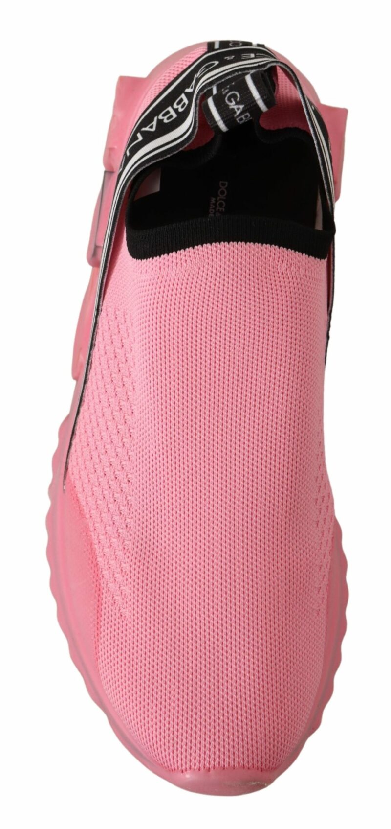 Dolce & Gabbana Chic Pink Sorrento Slip-On Sneakers - Image 7
