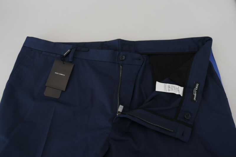 Dolce & Gabbana Chic Cropped Wool-Blend Trousers - Image 4