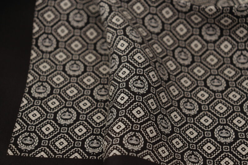 Dolce & Gabbana Elegant Black Silk Men's Scarf Wrap - Image 2