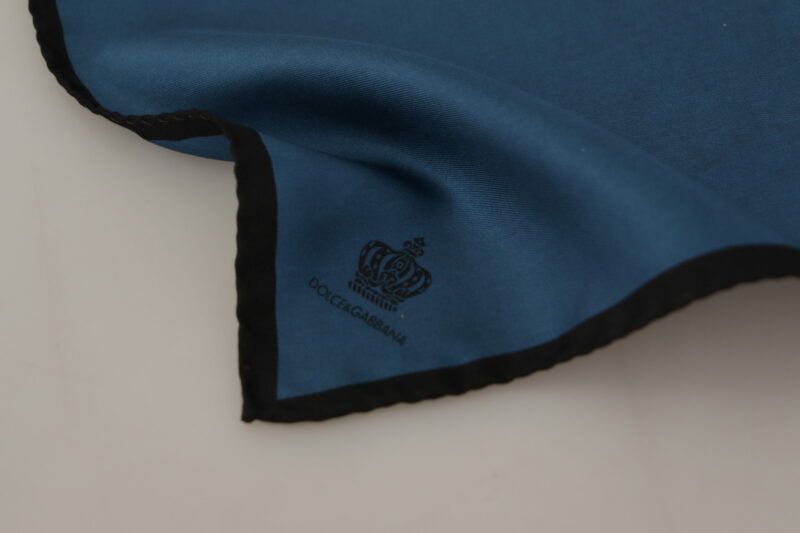 Dolce & Gabbana Elegant Silk Men's Square Scarf - Image 2