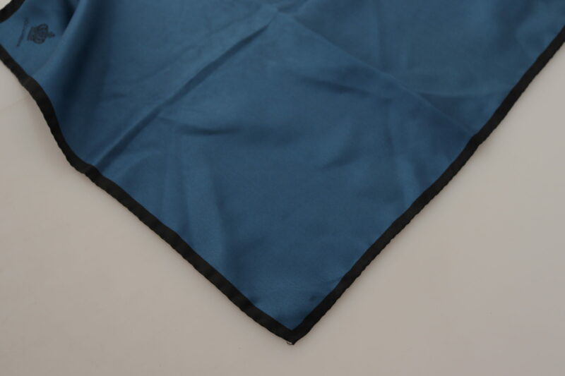 Dolce & Gabbana Elegant Silk Men's Square Scarf - Image 3