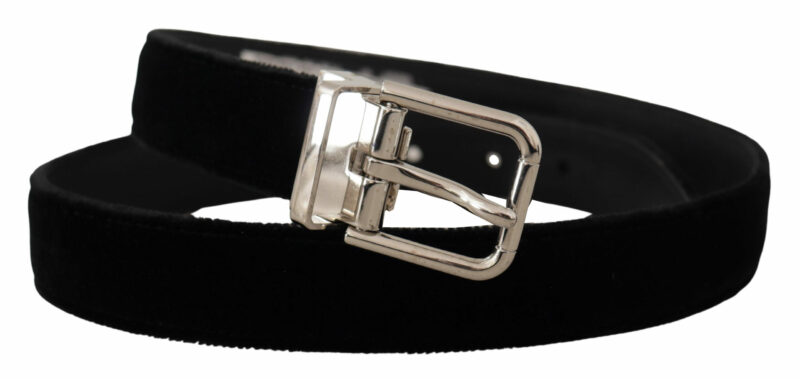 Dolce & Gabbana Elegant Grosgrain Leather Belt - Image 2