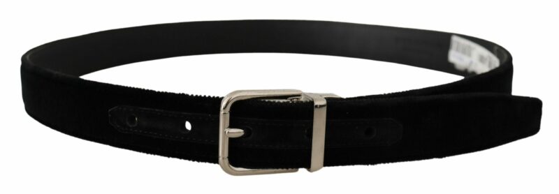 Dolce & Gabbana Elegant Grosgrain Leather Belt - Image 3