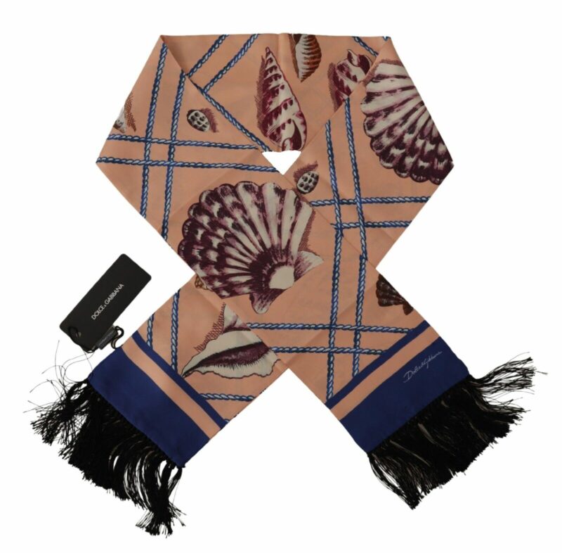 Dolce & Gabbana Elegant Silk Men's Scarf Wrap - Image 3
