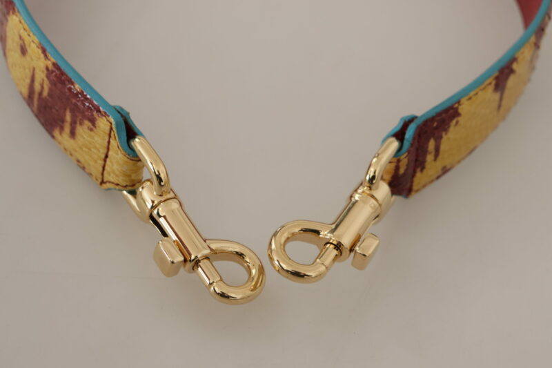 Dolce & Gabbana Elegant Ayers Leather Bag Strap - Image 3