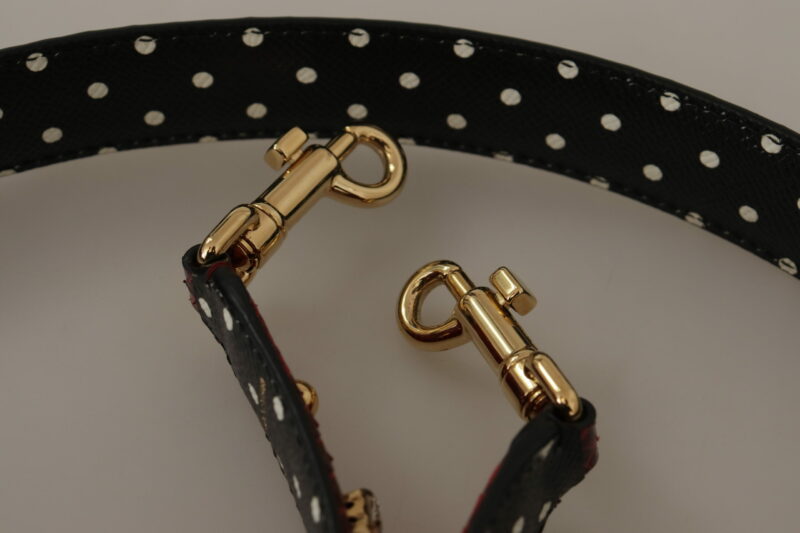 Dolce & Gabbana Red Python Leather Shoulder Bag Strap - Image 3