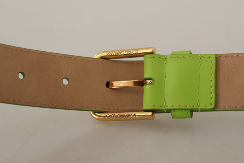 Dolce & Gabbana Elegant Leather Belt with Mini Bag Accessory - Image 6