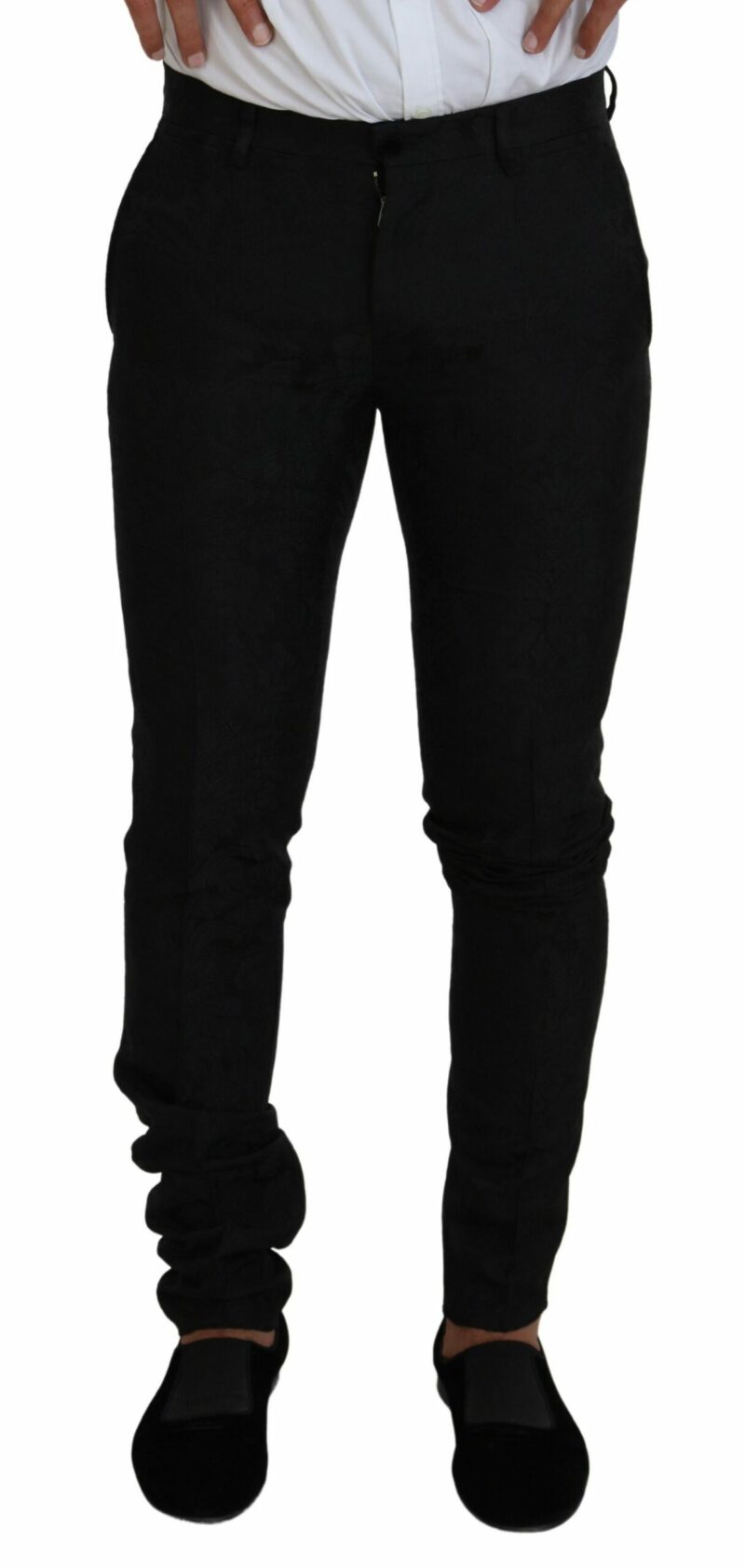 Dolce & Gabbana Elegant Black Martini Suit for the Modern Man - Image 7