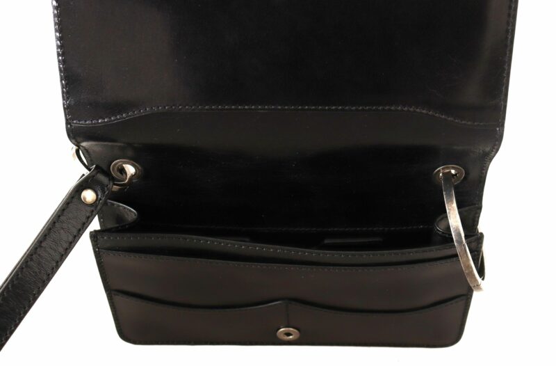 Dolce & Gabbana Elegant Mini Leather Wallet in Timeless Black - Image 5