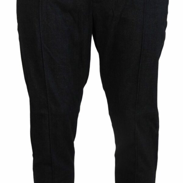 Dolce & Gabbana Elegant Tapered Blue Denim Pants