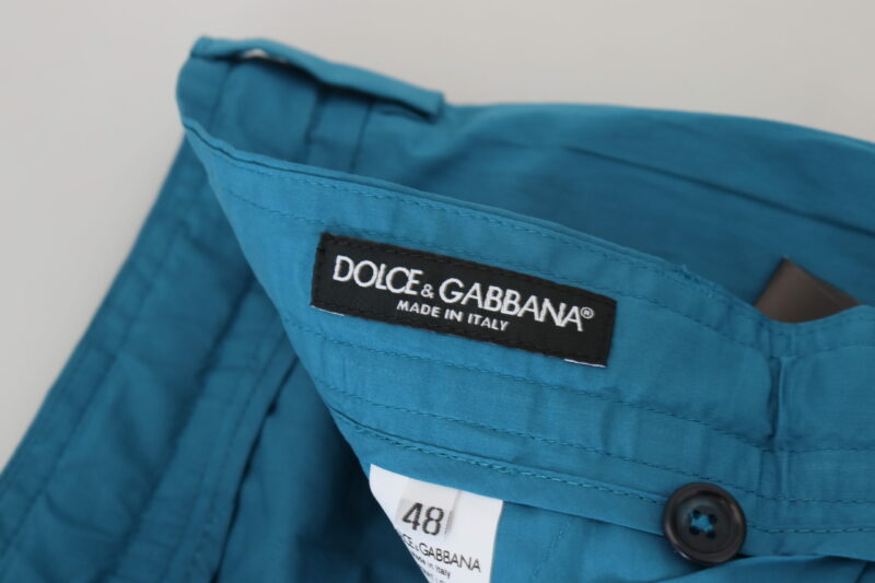 Dolce & Gabbana Casual Blue Chinos Trousers Pants - Image 5