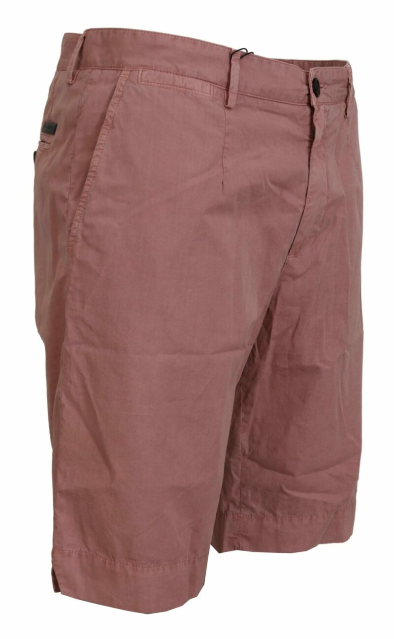 Dolce & Gabbana Exquisite Pink Chino Shorts for Men - Image 4