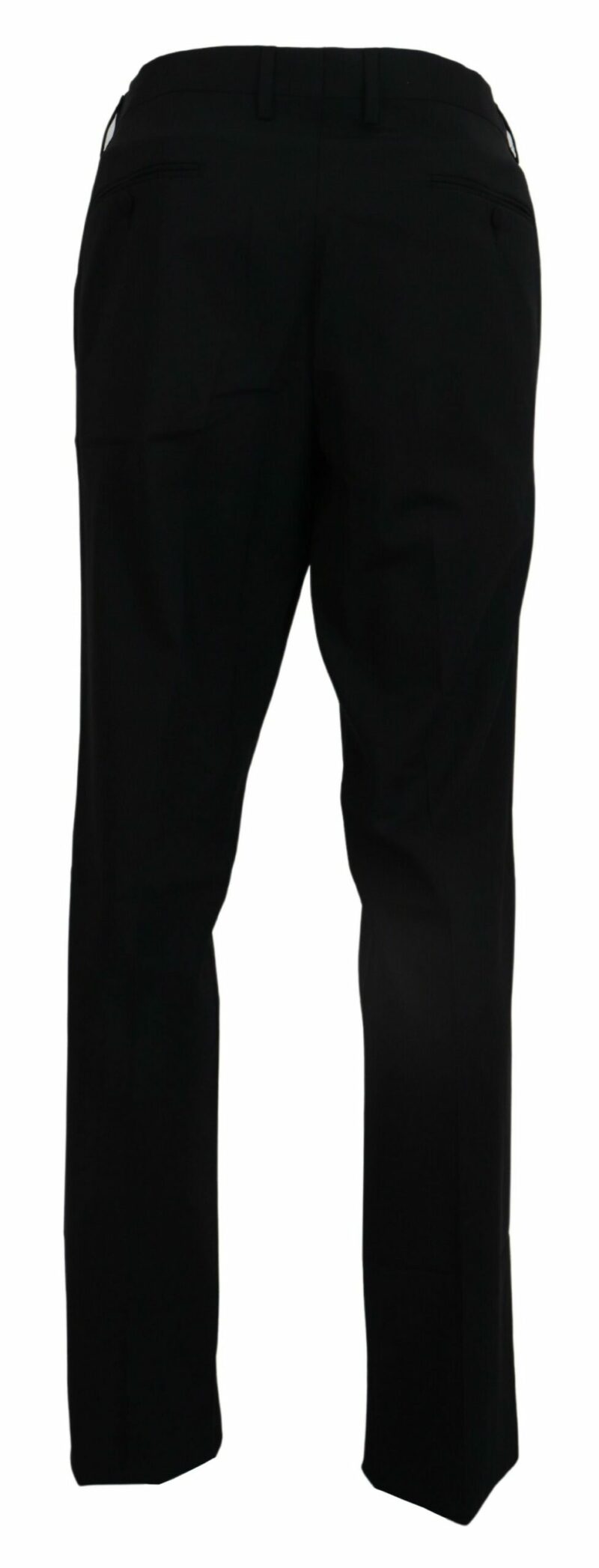Dolce & Gabbana Elegant Slim Fit Wool Blend Trousers - Image 3