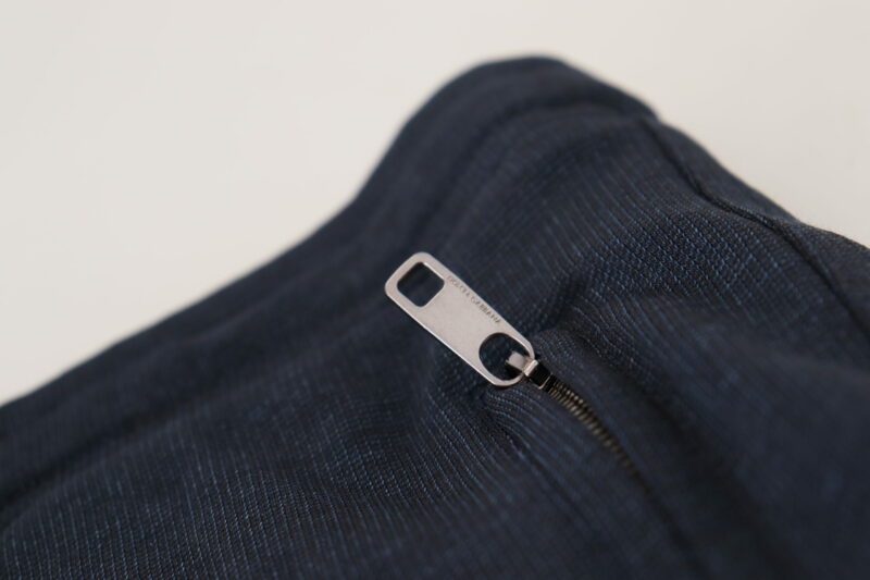 Dolce & Gabbana Elegant Blue Casual Track Sweatpants - Image 4