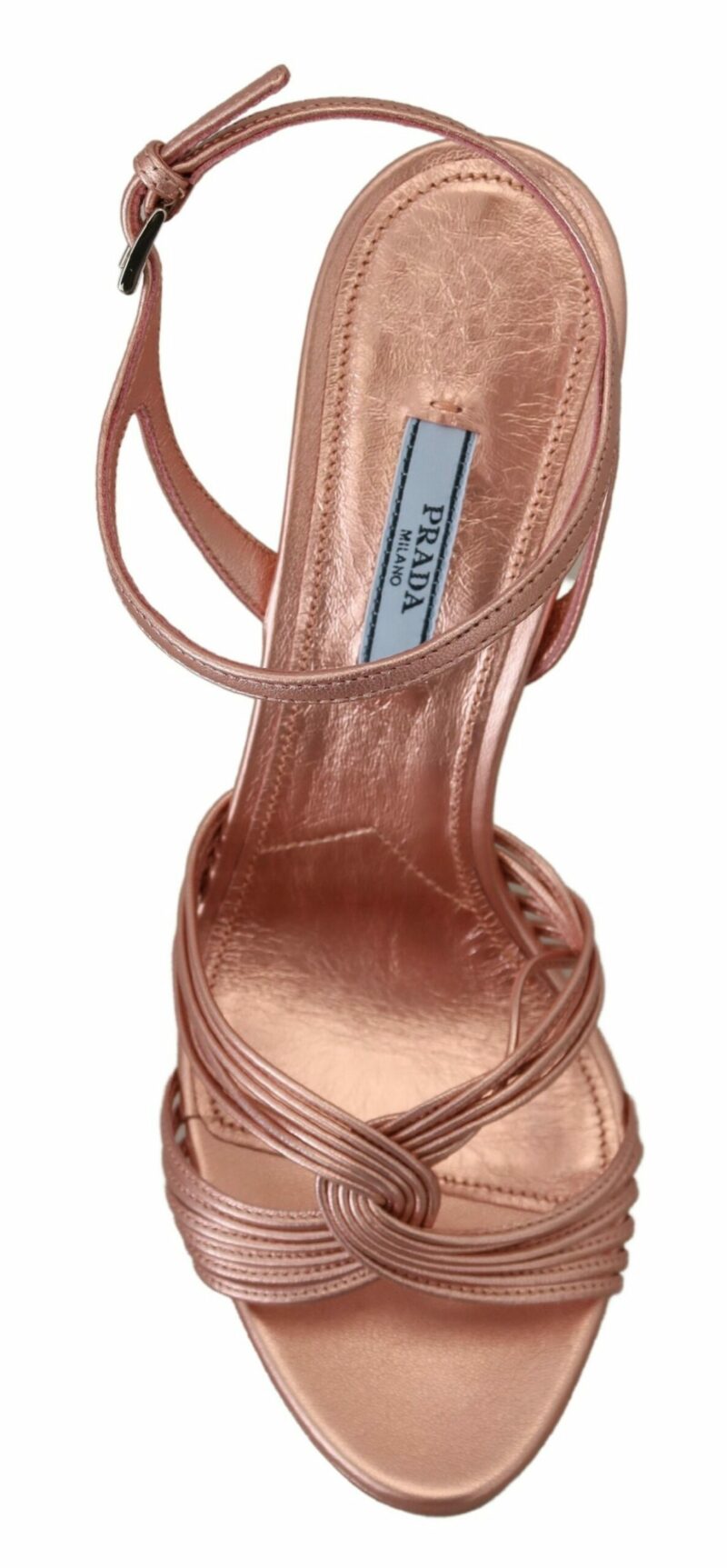 Prada Elegant Pink Stiletto Heel Sandals - Image 7