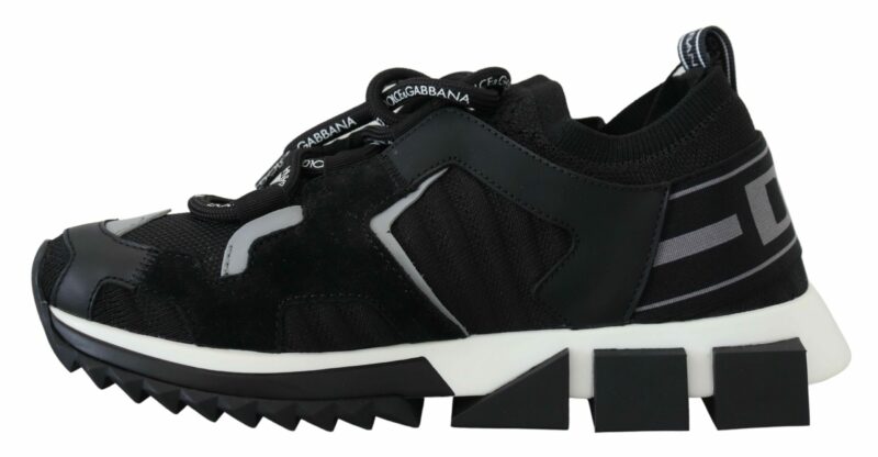 Dolce & Gabbana Chic Sorrento Slip-On Sneakers in Monochrome - Image 5