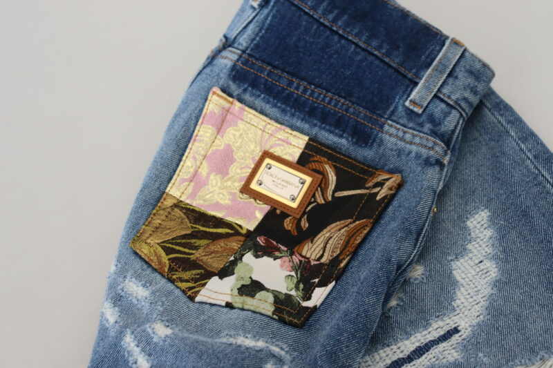 Dolce & Gabbana Elegant High Waist Skinny Jeans - Image 8