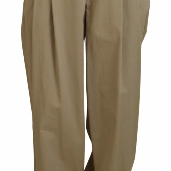 Dolce & Gabbana Elegant High Waist Tapered Trousers