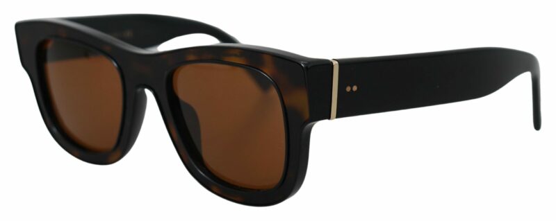 Dolce & Gabbana Chic Brown Acetate Sunglasses - Image 2