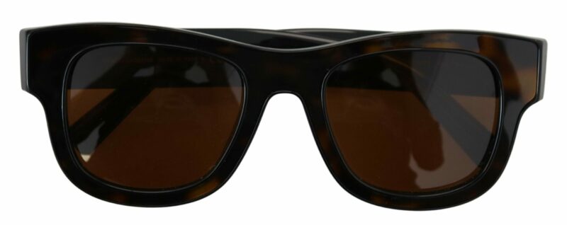 Dolce & Gabbana Chic Brown Acetate Sunglasses - Image 6