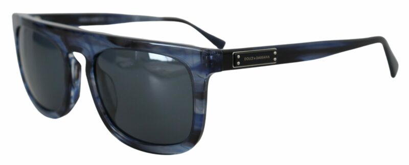 Dolce & Gabbana Elegant Blue Acetate Sunglasses - Image 2