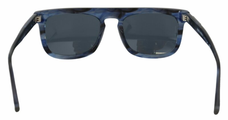 Dolce & Gabbana Elegant Blue Acetate Sunglasses - Image 5