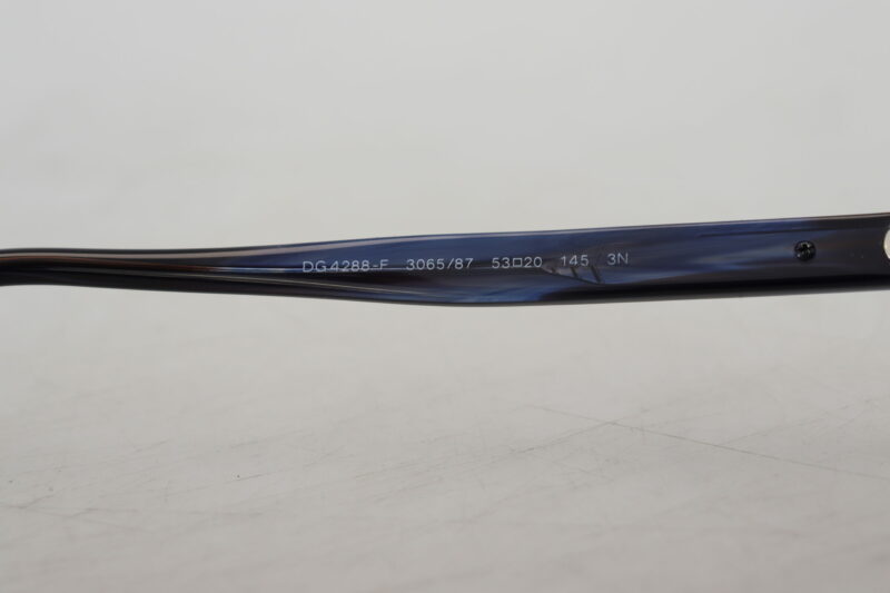 Dolce & Gabbana Elegant Blue Acetate Sunglasses - Image 8