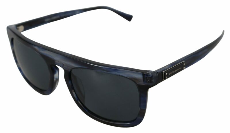 Dolce & Gabbana Elegant Blue Acetate Sunglasses for Women - Image 3