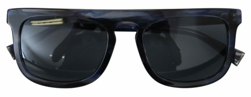 Dolce & Gabbana Elegant Blue Acetate Sunglasses for Women - Image 6