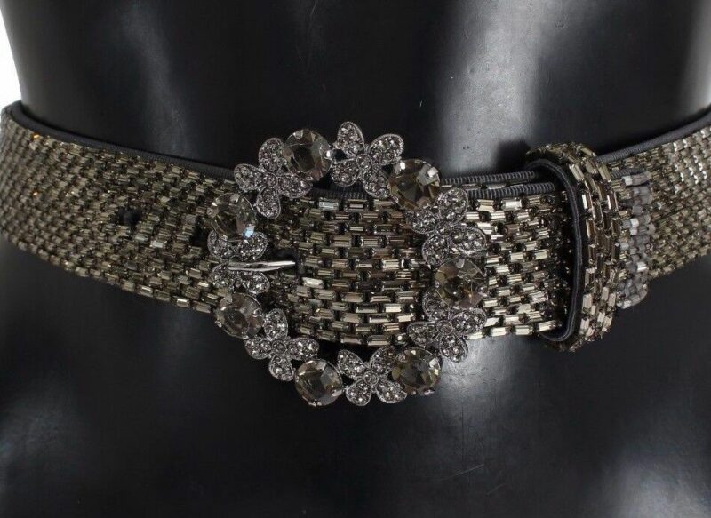 Dolce & Gabbana Swarovski Crystal Sequined Waist Belt - Image 4