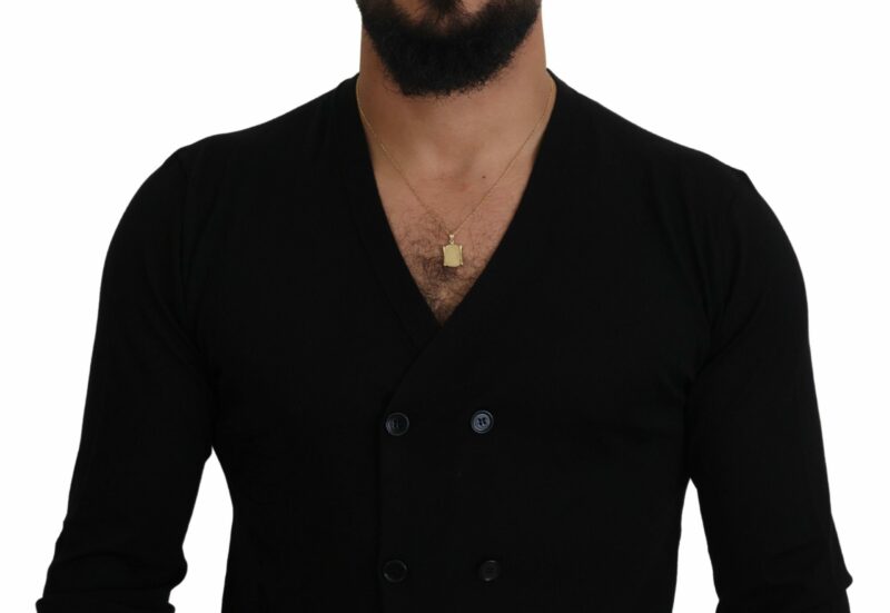 Dolce & Gabbana Elegant Cashmere Cardigan Sweater - Image 4