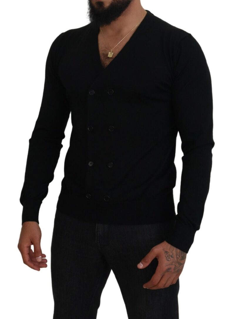 Dolce & Gabbana Elegant Cashmere Cardigan Sweater - Image 5
