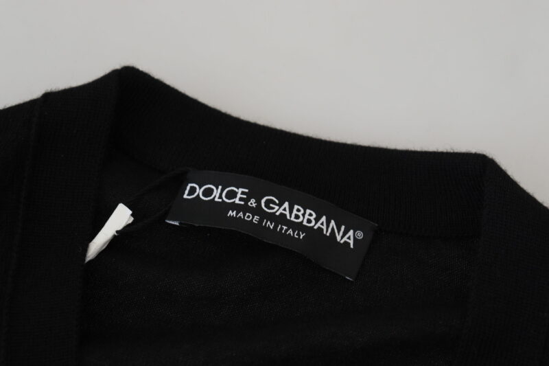 Dolce & Gabbana Elegant Cashmere Cardigan Sweater - Image 7